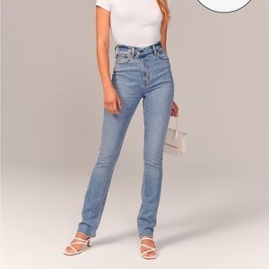 Abercrombie & Fitch 90s Slim Straight Ultra High Rise
